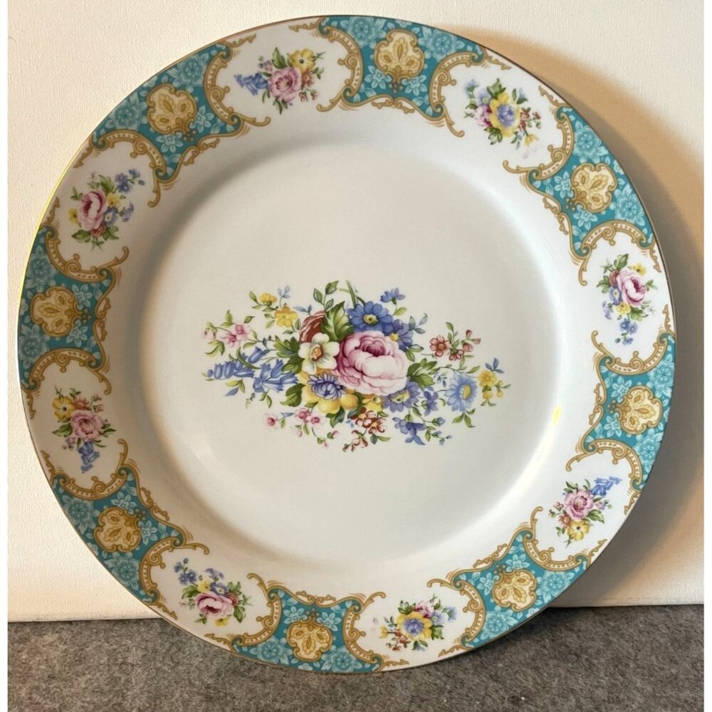Godinger Antique Reflection 10 .75" Beautiful Plate  #2525